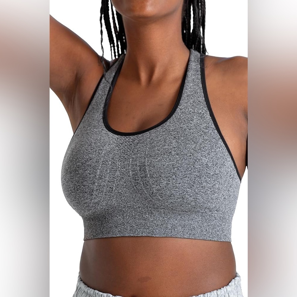 NWT Truekind Seamless Racerback Sport Bra Size Large